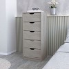 NicBex Dresser for Bedroom,Chest of Drawers with Handle Free Design,Modern Freestanding Dresser,Storage Dressers for Bedroom - 2 of 4