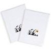 2pc Scary Halloween Hand Towel Set White - Linum Home Textiles - 3 of 3