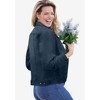 Woman Within Plus Size Stretch Denim Jacket - 4 of 4