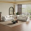 TiramisuBest 90.55" Modern Comfy Upholstered Sofa Cloud Couch, Modular Sectional Sofa with Storage, Sideboard Buffet Style Design for Living - 3 of 4