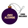 James Madison University Alumni Wood Christmas Tree Holiday Ornament - 2 of 4