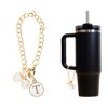 Unique Bargains Round Bow Water Cup Pendant 1 Pc - 3 of 4