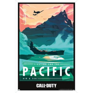 Trends International Call of Duty: Vanguard - Pacific Framed Wall Poster Prints - 1 of 4