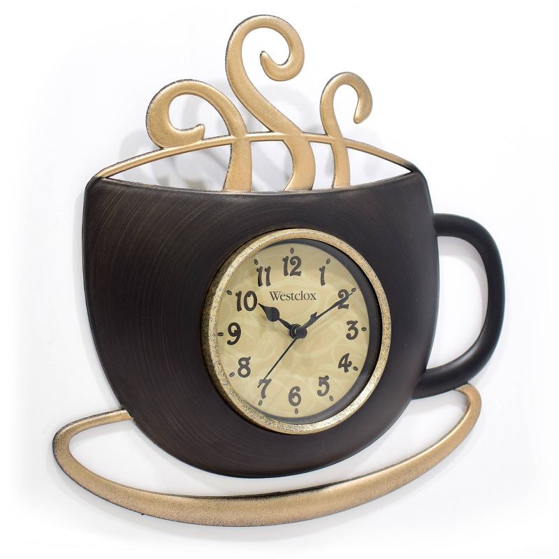 12.5&#34; Coffee Cup Wall Clock - Westclox, 3 of 6