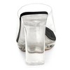 Allegra K Women's Clear Platform Block Heeled Slides Sandals - 3 of 4