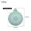 Unique Bargains Silicone Flexible Washable with Suction Cups Tub Drain Stoppers 3 Pcs - 2 of 3