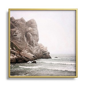 Bree Madden Northern Coast Metal Framed Art Print - Deny Designs - 1 of 4