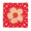 Red Heart All in ONE Flower Power Yarn 24 Pack-Red Hot Phlox - 3 of 4