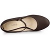 Allegra K Women's Round Toe Platform Ankle Strap Chunky Heel Pumps - 4 of 4