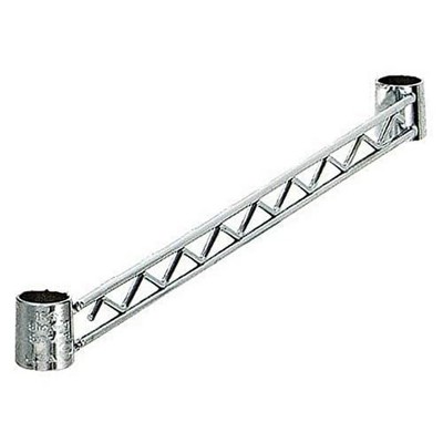 Quantum Storage Systems Hang Rail, 48"L, Chrome Plated Finish