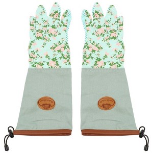 The Lakeside Collection Rose Print Garden Gloves 2 Pieces - 1 of 1