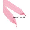 INSPIRE CHIC Solid Color Wrinkled Extra Wide Flat Athletic Shoelaces 1 Pair - 3 of 4