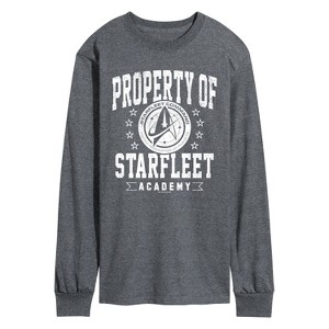 Men's - Star Trek - Property of Starfleet Long Sleeve Graphic T-Shirt - 1 of 4
