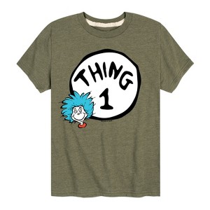 Boys' - Dr. Seuss - Thing One Short Sleeve Graphic T-Shirt - 1 of 4