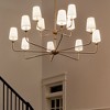 Kichler Lighting Pallas 12 - Light Chandelier in  Brushed Natural Brass - 3 of 4