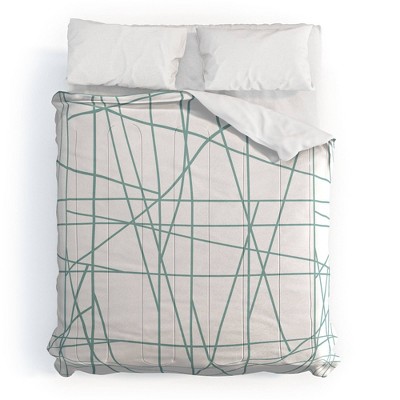 Architecture Dream Cotton Comforter & Sham Set - Deny Designs