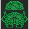 Women's Star Wars St. Patrick's Day Shamrock Stormtrooper T-Shirt - image 2 of 4