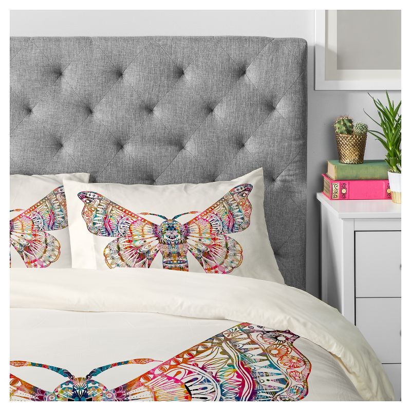 Stephanie Corfee Artsy Moth Pillow Sham Standard Pink - Deny Designs, 3 of 6
