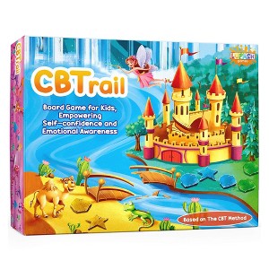 Lupash Games CBTrail Kids Therapy Board Game, 2-5 Players - 1 of 4