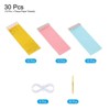Unique Bargains Garland DIY Decoration Tassel Garland Banner 30 Pcs - 3 of 4