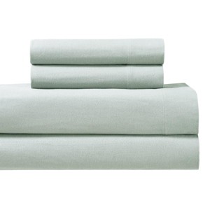 Split King Adjustable Sheet Set - Flannel Heavyweight - 1 of 4