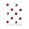 Hudson Baby Infant Boy Cotton Flannel Burp Cloths Bundle, Apple Orchard, One Size - 3 of 4