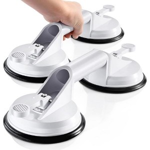 Suction Grab Bar 2 Pack Safety Grab Bar Strong Hold Suction Handle for Bathroom Shower - MedicalKingUsa - 1 of 4