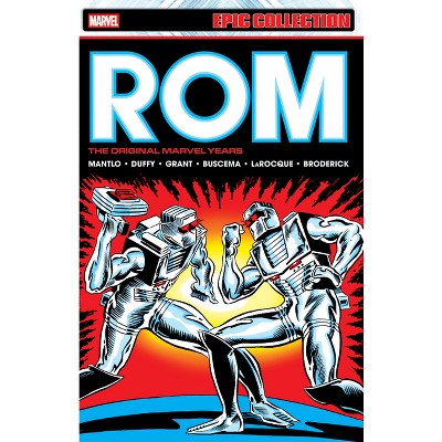 ROM Epic Collection: The Original Marvel Years Vol. 2 - by  Bill Mantlo (Paperback)