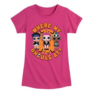 Girls' - LOL Surprise! - Halloween Fitted Short Sleeve Graphic T-Shirt - 1 of 4