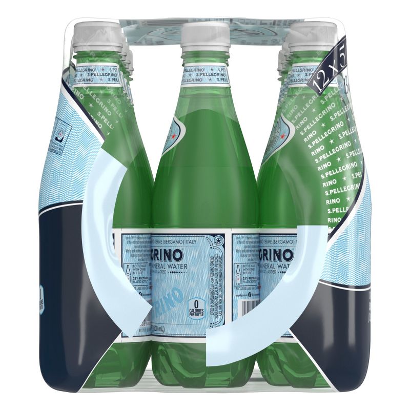 San Pellegrino Sparkling Natural Mineral Water - 12pk/16.9 fl oz Bottles, 4 of 6