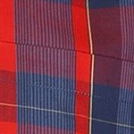 1103 - red / navy / yellow highlight