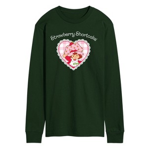 Men's - Strawberry Shortcake - Coquette Heart-Men's Long Sleeve Graphic T-Shirt Long Sleeve Graphic T-Shirt - 1 of 2