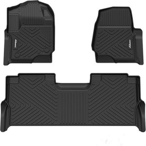 COZONY Heavy Duty All Weather Floor Mats, Anti Skid TPE Liners for F250 F350 Truck - 1 of 4