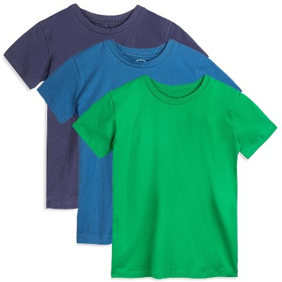 Mightly Boys & Girls 3pk Fair Trade Organic Cotton Classic Fit Tees