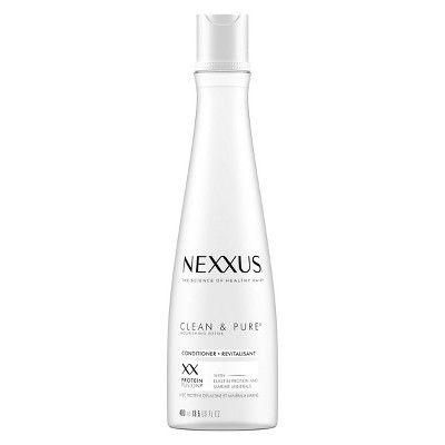 Nexxus Clean and Pure Conditioner Nourished Hair Care with Protein Fusion