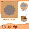 Unique Bargains Bakery Candy Jewelry Soap Display Kraft Mini Gift Boxes 32 Pcs - 3 of 4