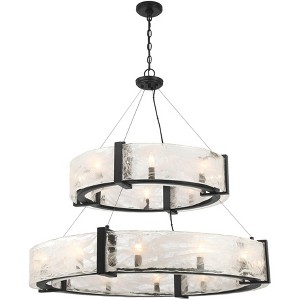Minka Lavery Cloud Break 39 3/4" Wide Coal Black 20-Light Pendant - 1 of 2