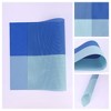 REGALWOVEN Kitchen Dining Table Washable Heat Resistant Wipeable PVC Placemats 8 Pcs - 2 of 4