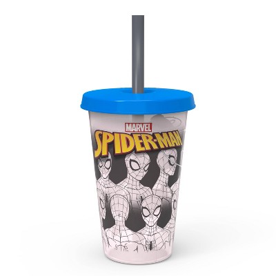 Spider-Man 16.5oz 4pk Plastic Color Change Tumblers - Zak Designs