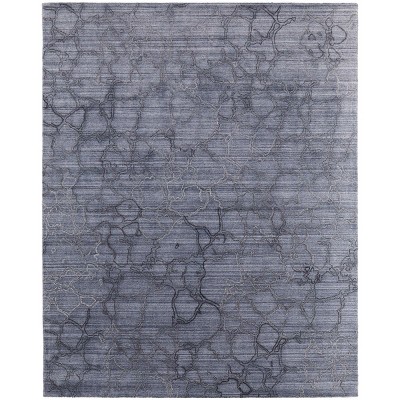 Whitton Modern Abstract Gray/Blue Area Rug