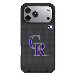 MLB National League Teams Linen Bump Cell Phone Case for Apple iPhone 17 Series - 1 of 4