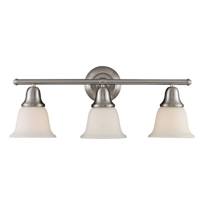 Elk Home Berwick 3 - Light Vanity in  Brushed Nickel