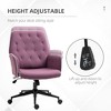 PAGED Adjustable Computer Chair Executive Office Chair with Foot Rest and High Back, Comfy Desk Chair for Office, Bedroom - 3 of 4