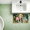 Stupell Industries Midnight Garden Peacock Feathers Printed Plush Bathroom Floor Mat, design by Nicole Tamarin - 3 of 4