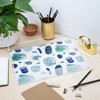 Ninola Design Blue Minimal Strokes Abstract Acrylic Tray - Deny Designs - 4 of 4