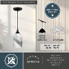 VAXCEL Milano Mini Pendant Ceiling Art Glass Shade - 4 of 4