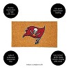 EvergreenNFLTampa Bay Buccaneers Logo Natural Coir 28 x 16 Inches Indoor Outdoor Doormat - 4 of 4