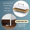 GALAXHERO 6-Drawer Wide Fabric Dresser TV Stand for 68" TV, Large Storage Tower Unit with Fabric Bins for Bedroom, Closet, Hallway - 4 of 4