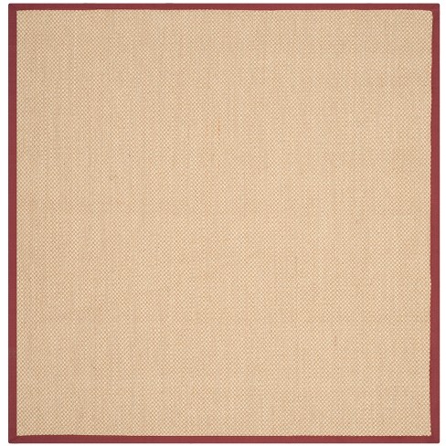 Safavieh 4 x 6 Maroon Indoor Solid Area Rug at