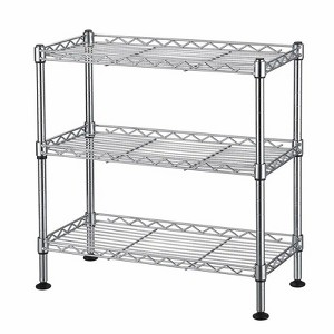 Karl Home | Three - Tier Metal Wire Kitchen Shelf - 1 of 4